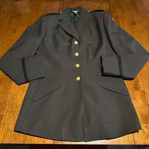 Vintage Army DC National Guard Women’s Official Blazer Jacket Size 12 Regular - Picture 1 of 12